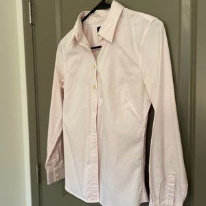 Banana Republic Light Pink Button Down Size 4
